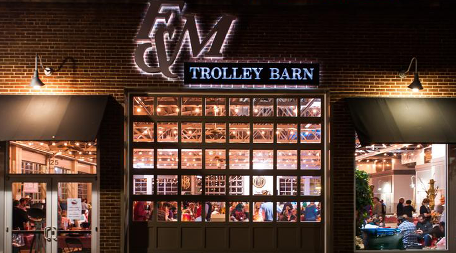 F M Trolley Barn Venue  Salisbury  NC  Rent the perfect 